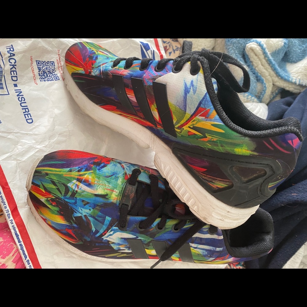 Adidas Flux Torsion Rainbow print